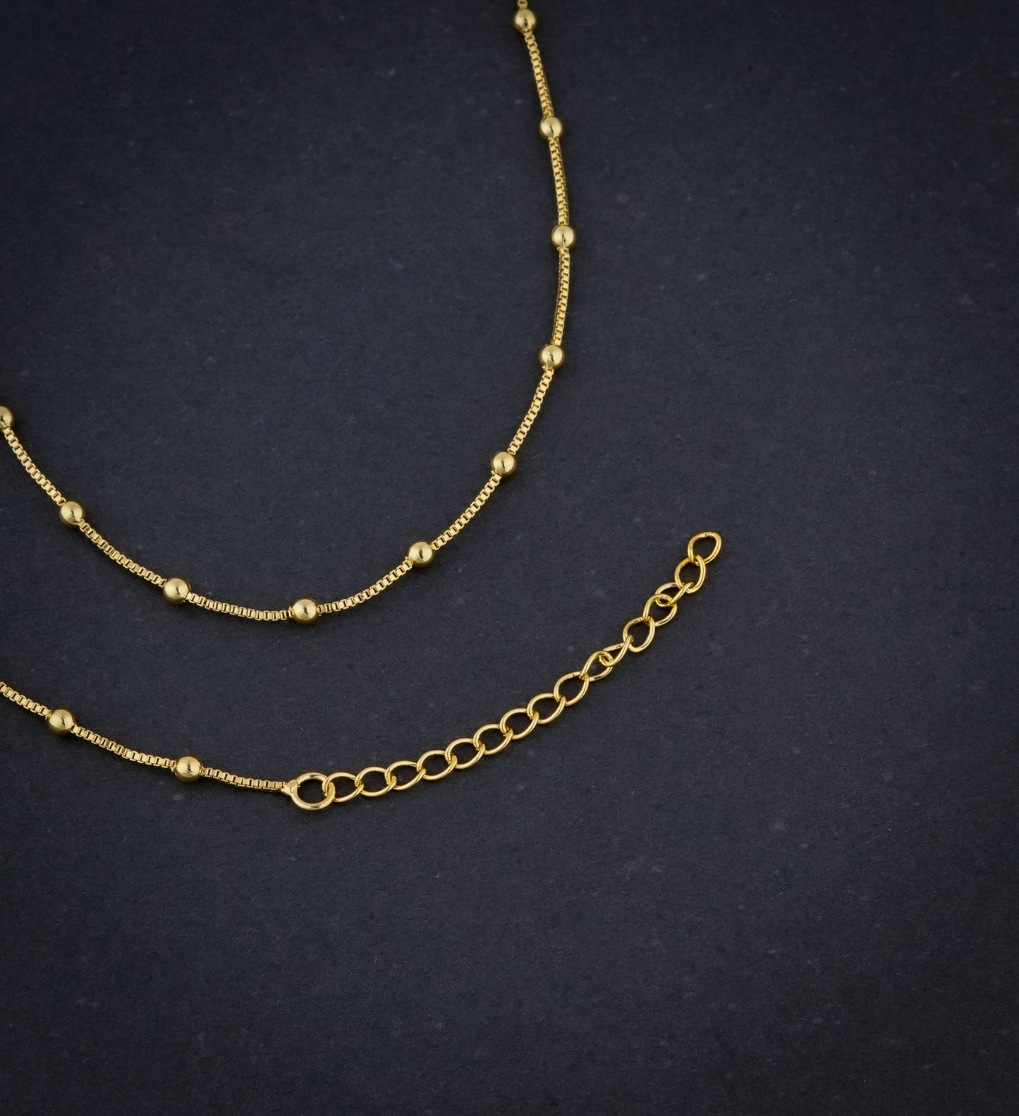 Gold-plated Knotted Chain (Brass)