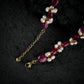 Tasseled Pearl And Ruby Set