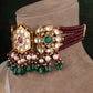 Ethnic Kundan Gold-Plated Silver Necklace