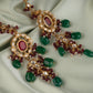 Ethnic Kundan Gold-Plated Silver Necklace