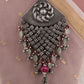 Sham-e-Rang Silver Pendant Designer Necklace