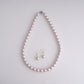 Fossil Pink Pearls Necklace Set