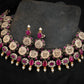 South Indian Lakshmi Temple Jewellery Set