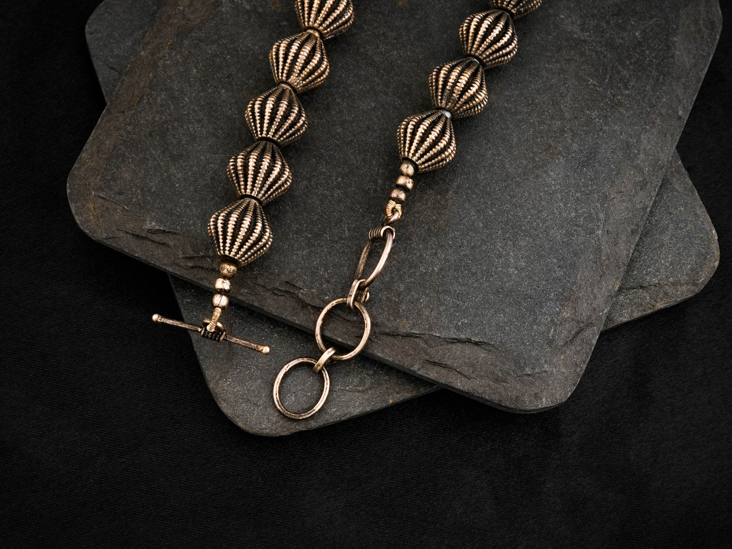 Silver Beads Neklace