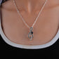 Marcasite Melody Silver Brooch Cum Pendant