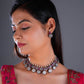 South Indian Lakshmi Temple Jewellery Set