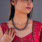 Silver Beads Neklace