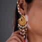 Vasundhara Multilayered  Gold Plated Silver Necklace