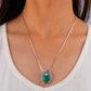 Vintage Elegance: Mystic Green Onyx Owl Pendant
