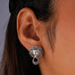 Marcasite Lion Silver Studs