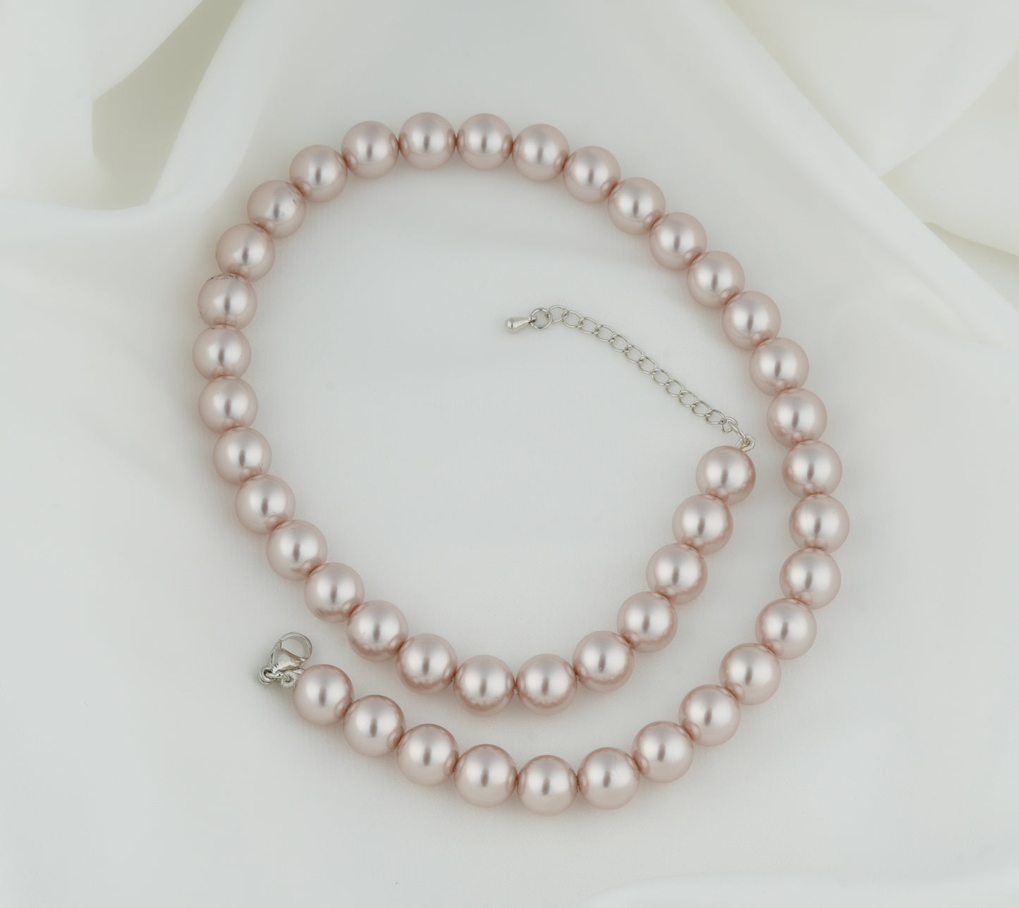 Mocha Pearls Necklace Set