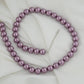 Raspberry Pink Pearls Necklace Set