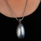 Mother Of Pearl Silver Necklace
