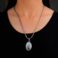 Lunar Grace: Moonstone Oval Pendant Necklace