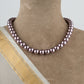 Dove Coloured Pearls Necklace Set