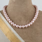 Passion Pink Pearls Necklace Set