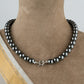 Midnight Black Pearls Necklace Set