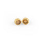 Uncut Round Citrine Studs