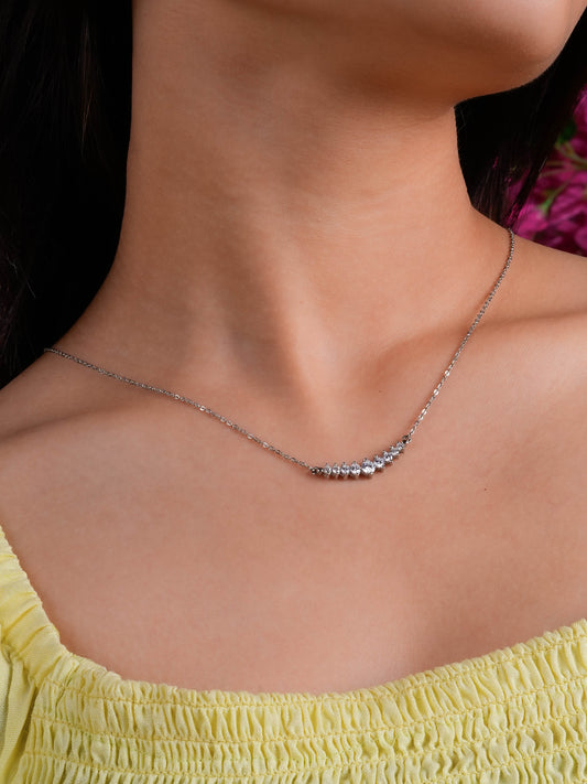Celestial Zirconia Delicate Necklace
