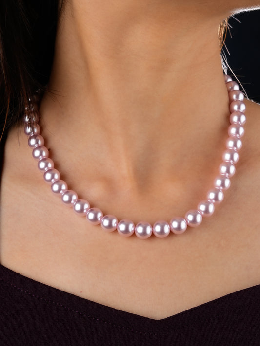 Wild Orchid Pearls Necklace Set