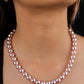 Passion Pink Pearls Necklace Set