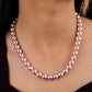 Passion Pink Pearls Necklace Set