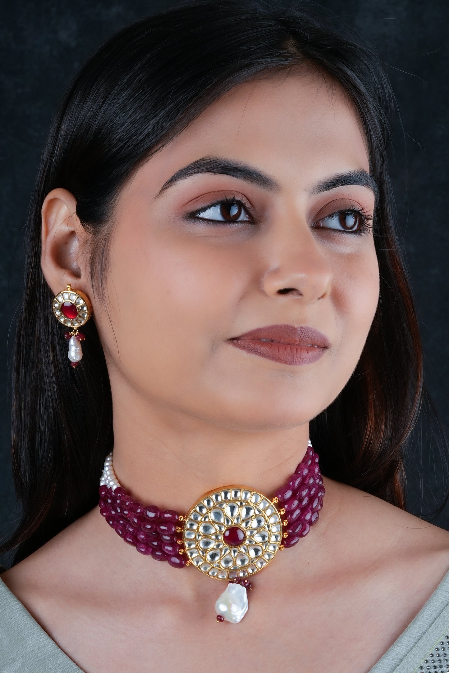 Royal Wedding Kundan Choker Set