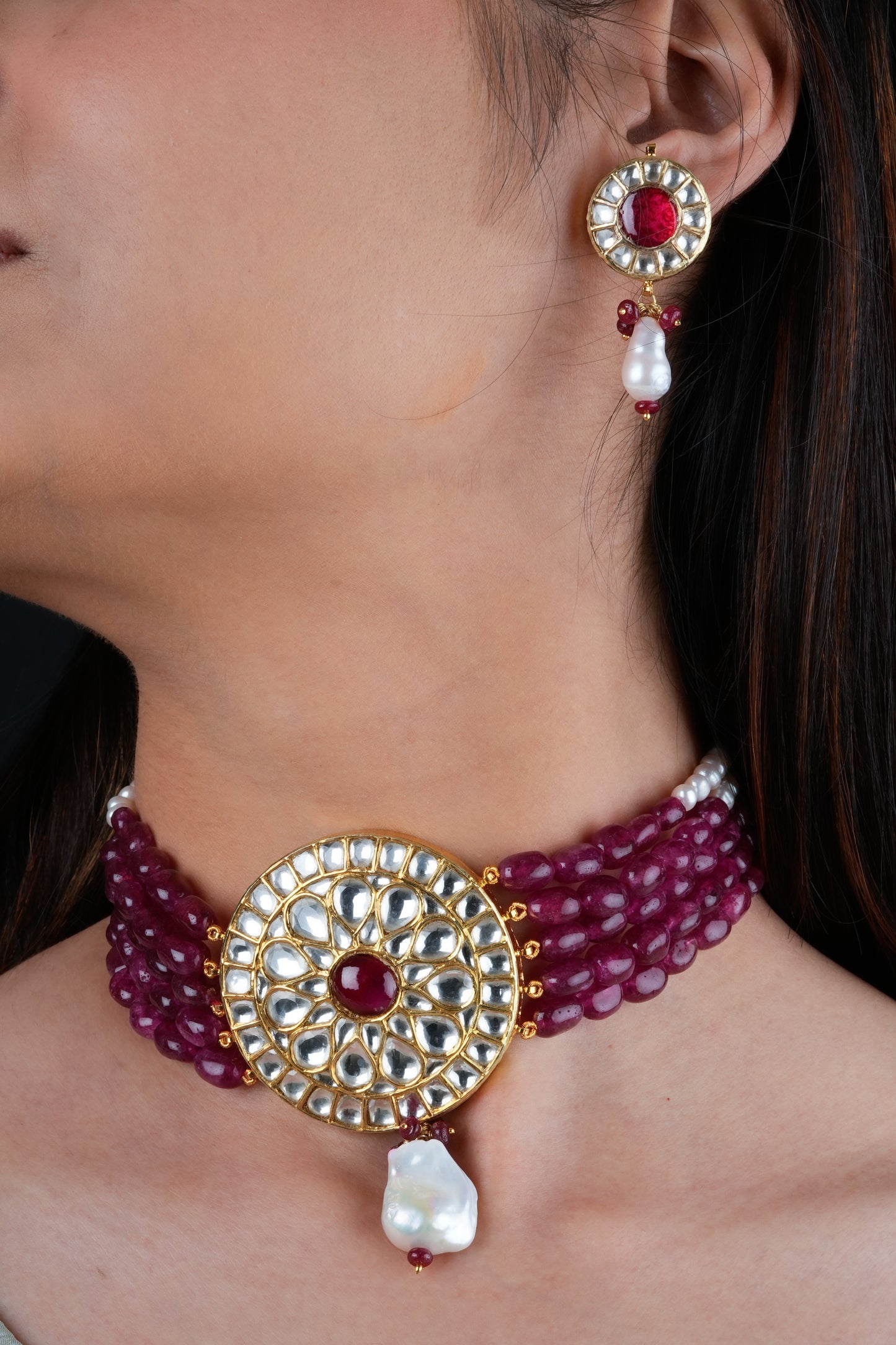 Royal Wedding Kundan Choker Set