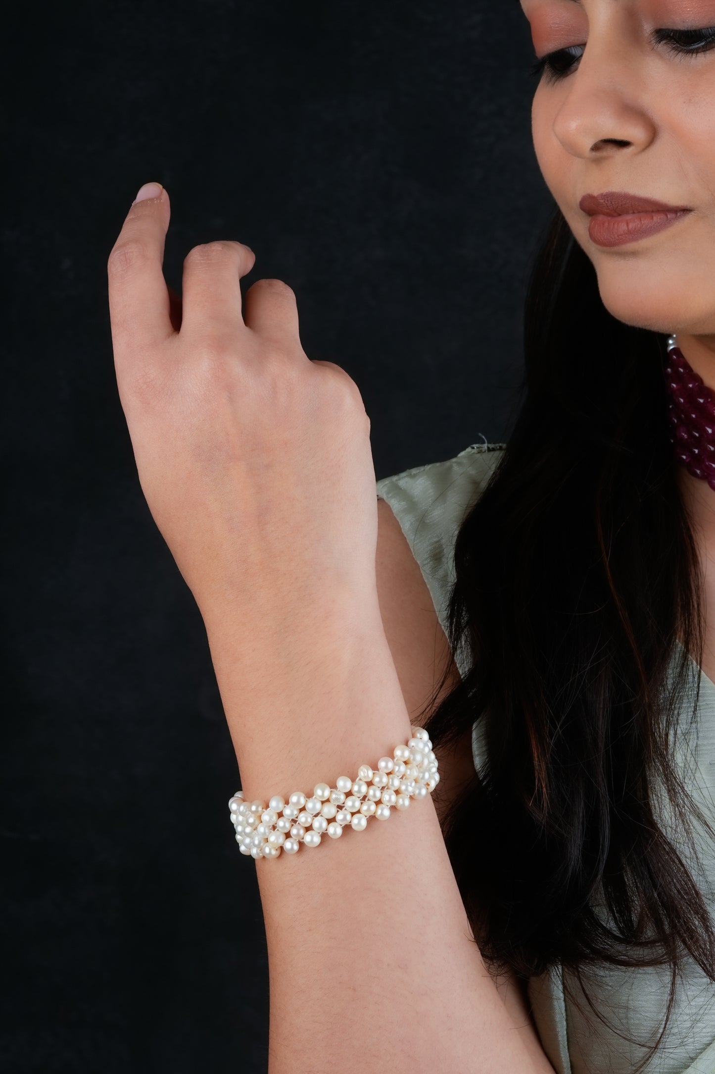 Ivory Pearl Chatai Bracelet