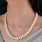 Graduated Swarovski Pearls Necklace