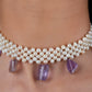 Freshwater Pearl And Amethyst Chatai Necklace Set