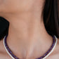 Pearl Amethyst Double Layered Necklace