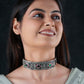 Kundan Silver Choker