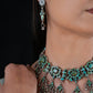 Handcrafted Vintage Style Turquoise Silver Set