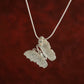 Serene Silver MOP Butterfly Pendant