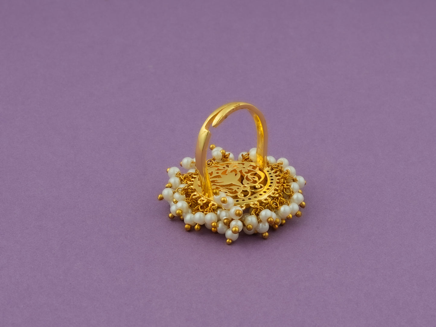 Amrita Pearl Bunch Ring