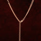 Trendy Rose Gold Floral Mangalsutra