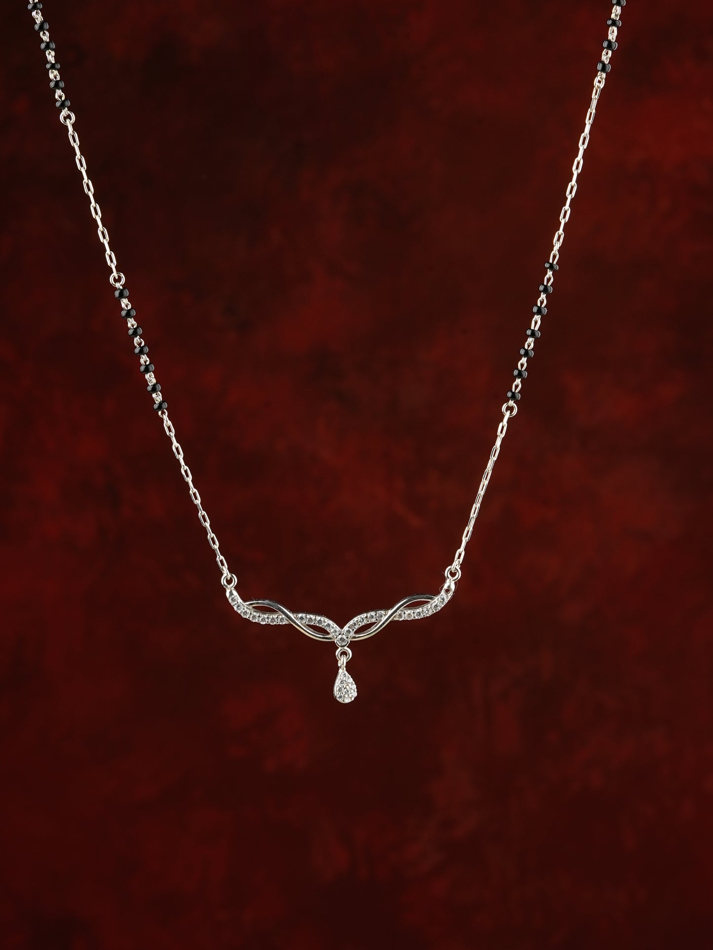 Eternal Elegance Silver Mangalsutra