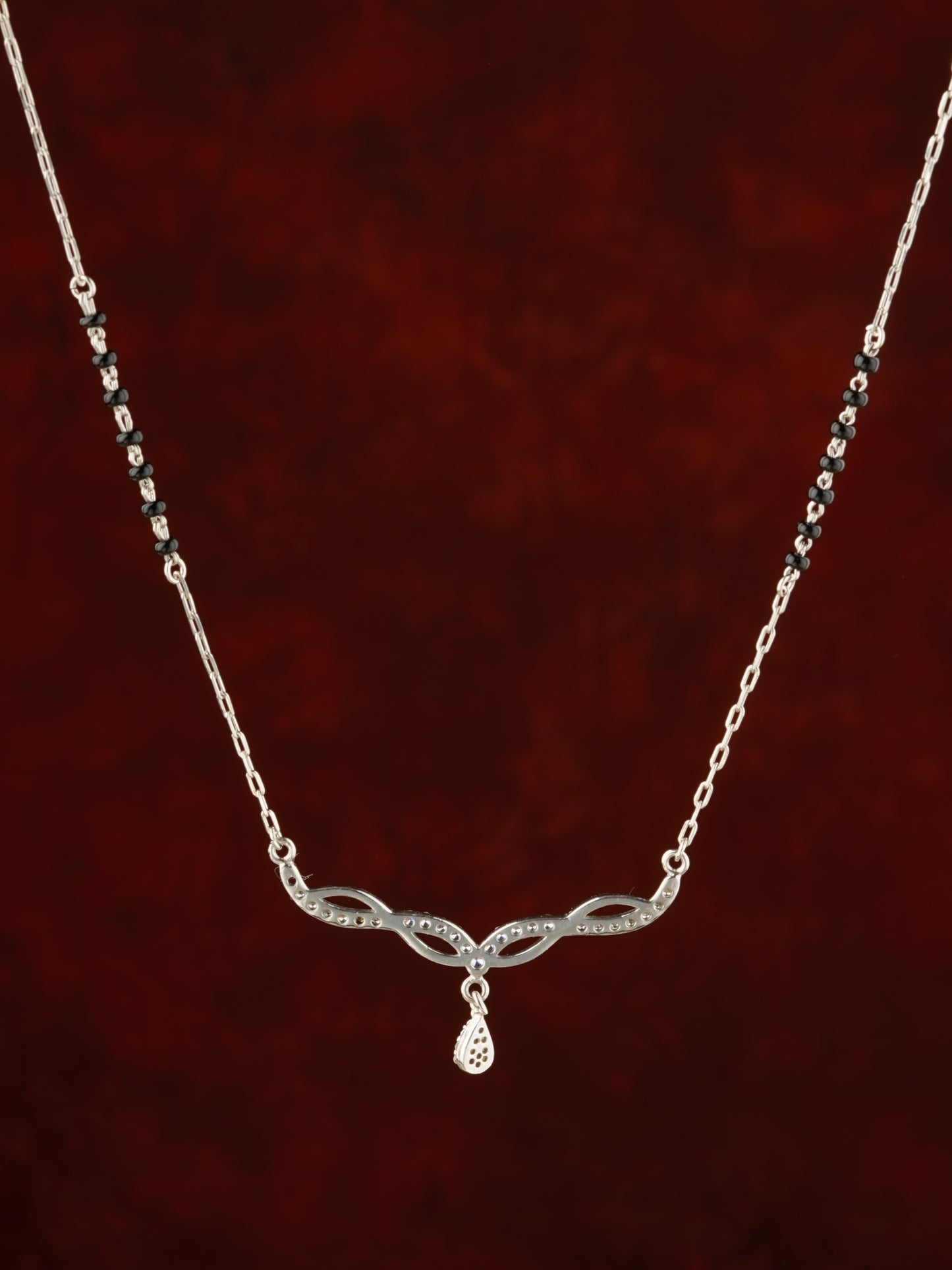 Eternal Elegance Silver Mangalsutra