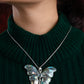 Oriental Abalone Butterfly Pendant