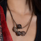 Leather Chords Gypsy Agates Necklace