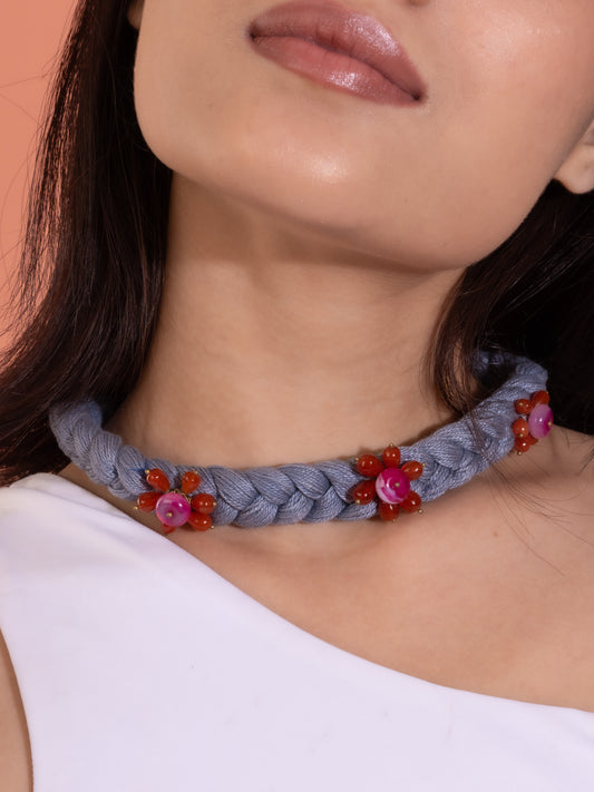 Blooming Flowers Choker