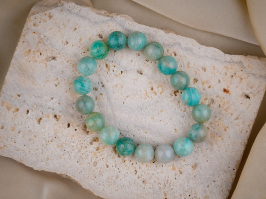 Amazonite  Gemstone Bracelet