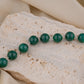 Malachite Silver Bracelet
