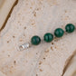 Malachite Silver Bracelet