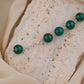 Malachite Silver Bracelet