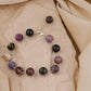 Multi Tourmaline Silver Bracelet
