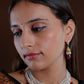 Ruby Drops Vaijayanti Layered Pearls Set