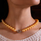 Golden Glow Necklace Set