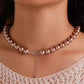 Party Popper Pearl Necklace Set